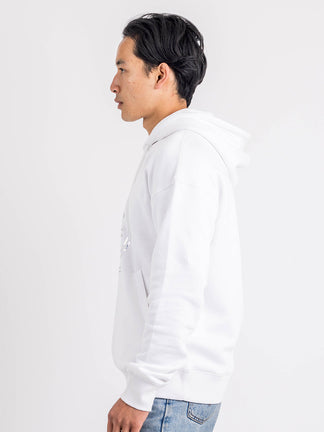 White Graphic Hoodie | Cheap Printed Hoodies | Love You All