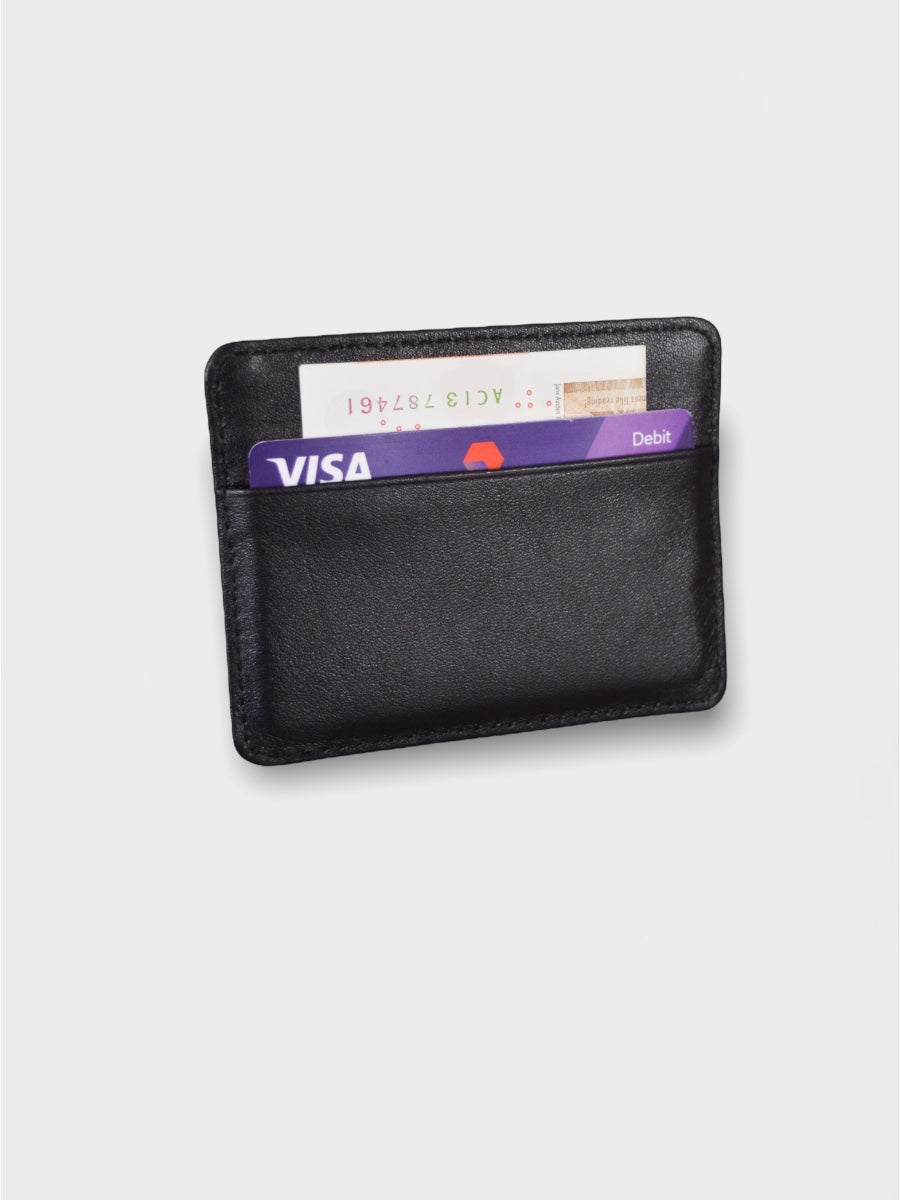 Leather Card Holder | Slim Card Wallet | Love You All