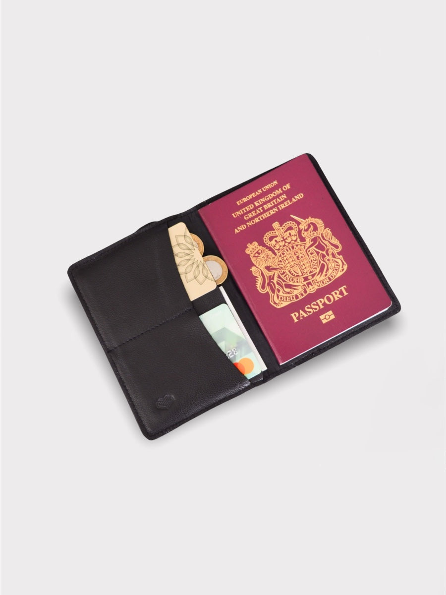 Leather Travel Wallet | Leather Passport Holder | LYA