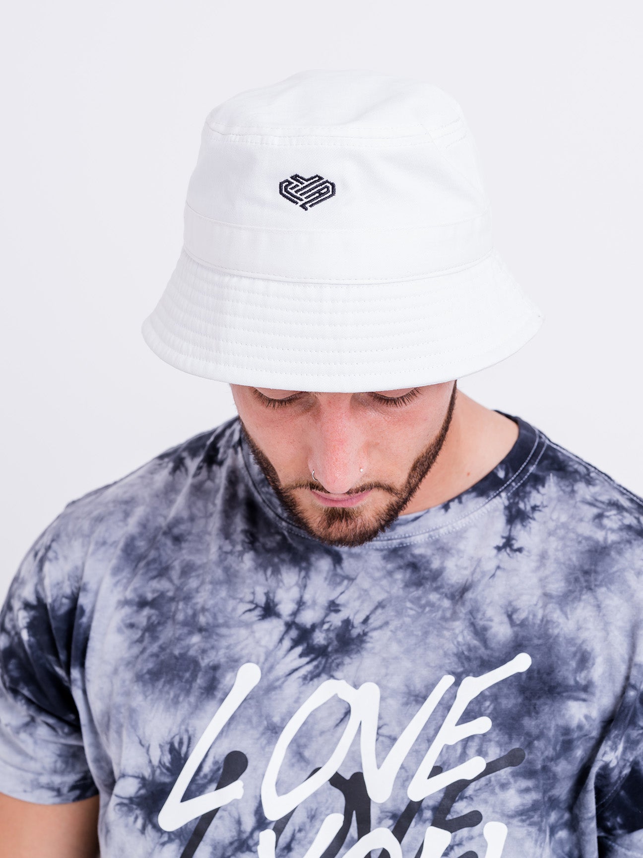 White Bucket Hat | Cotton Bucket Hat |  Unisex | LYA