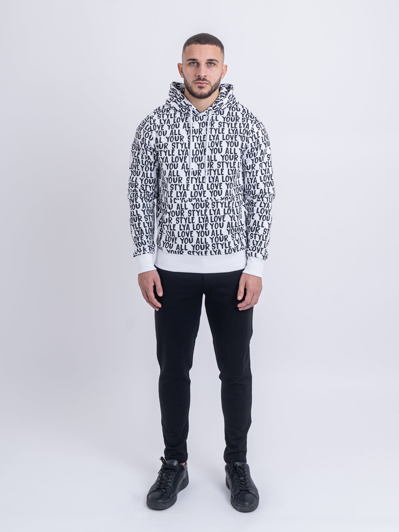 Men's Pullover 100 Percent Cotton Hoodies | Love You All
