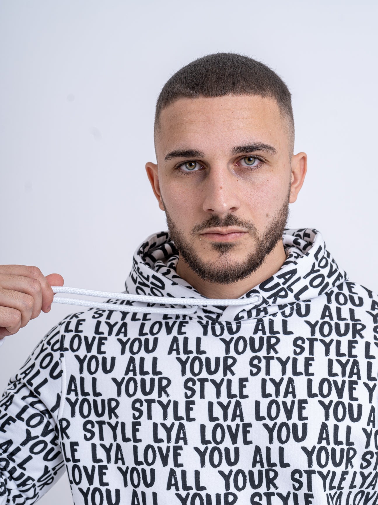 Men's Pullover 100 Percent Cotton Hoodies | Love You All