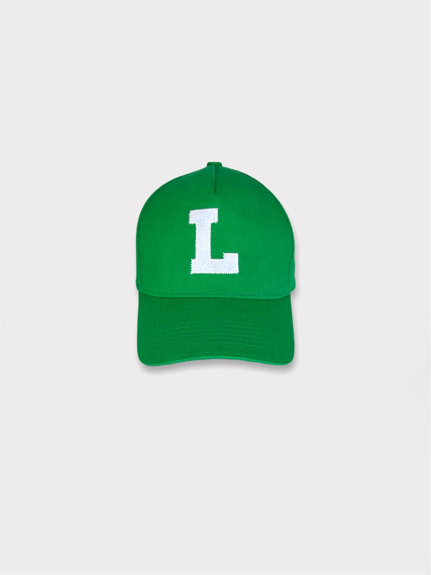 Green Baseball Cap | Green Fitted Cap | Love You All