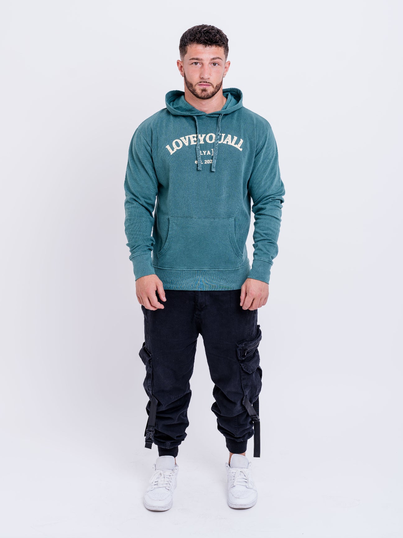 Green Oversized Hoodie | Men's Casual Hoodie | LYA
