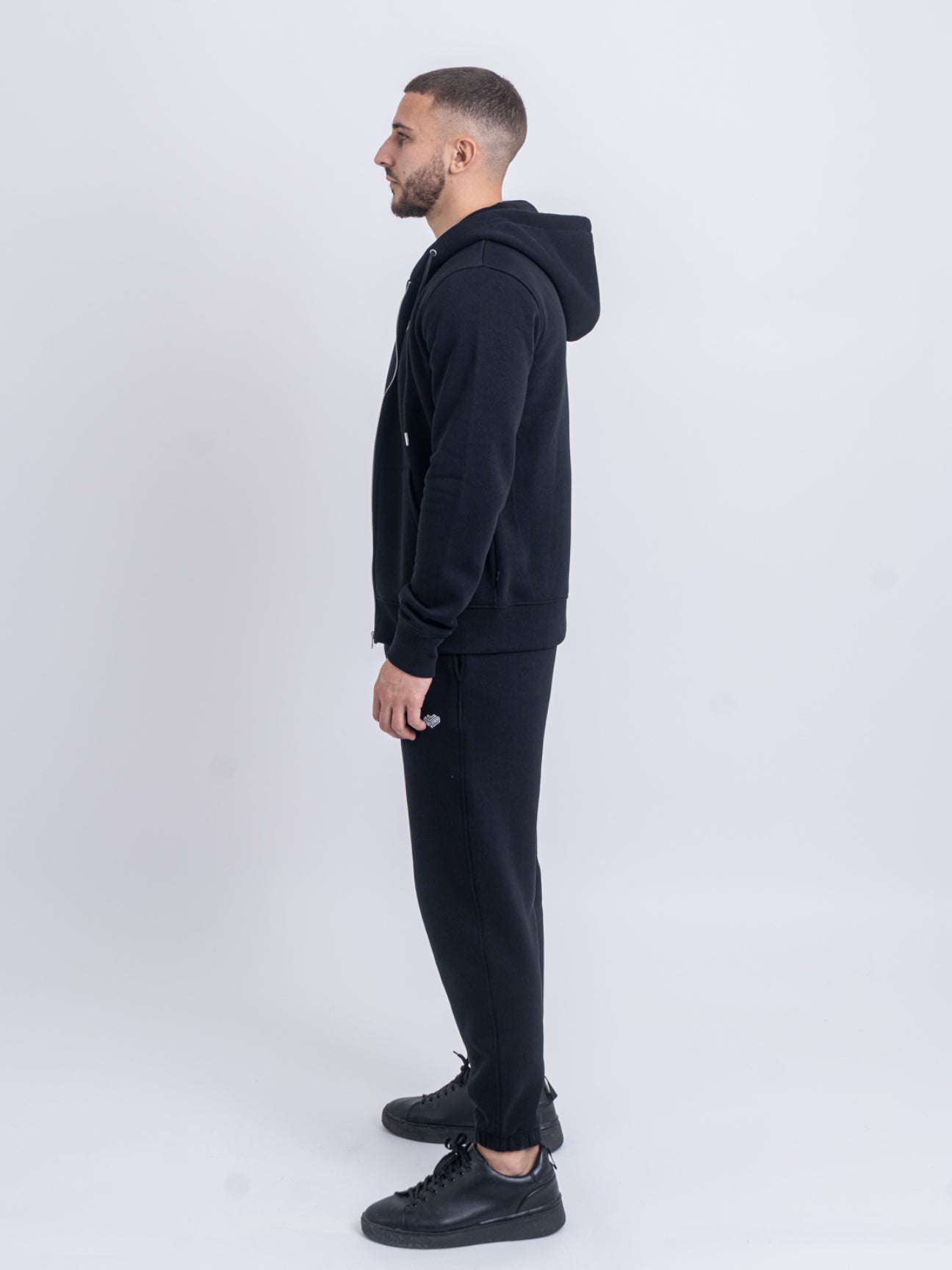Elastic Waist Joggers | Mens Black Joggers | LYA