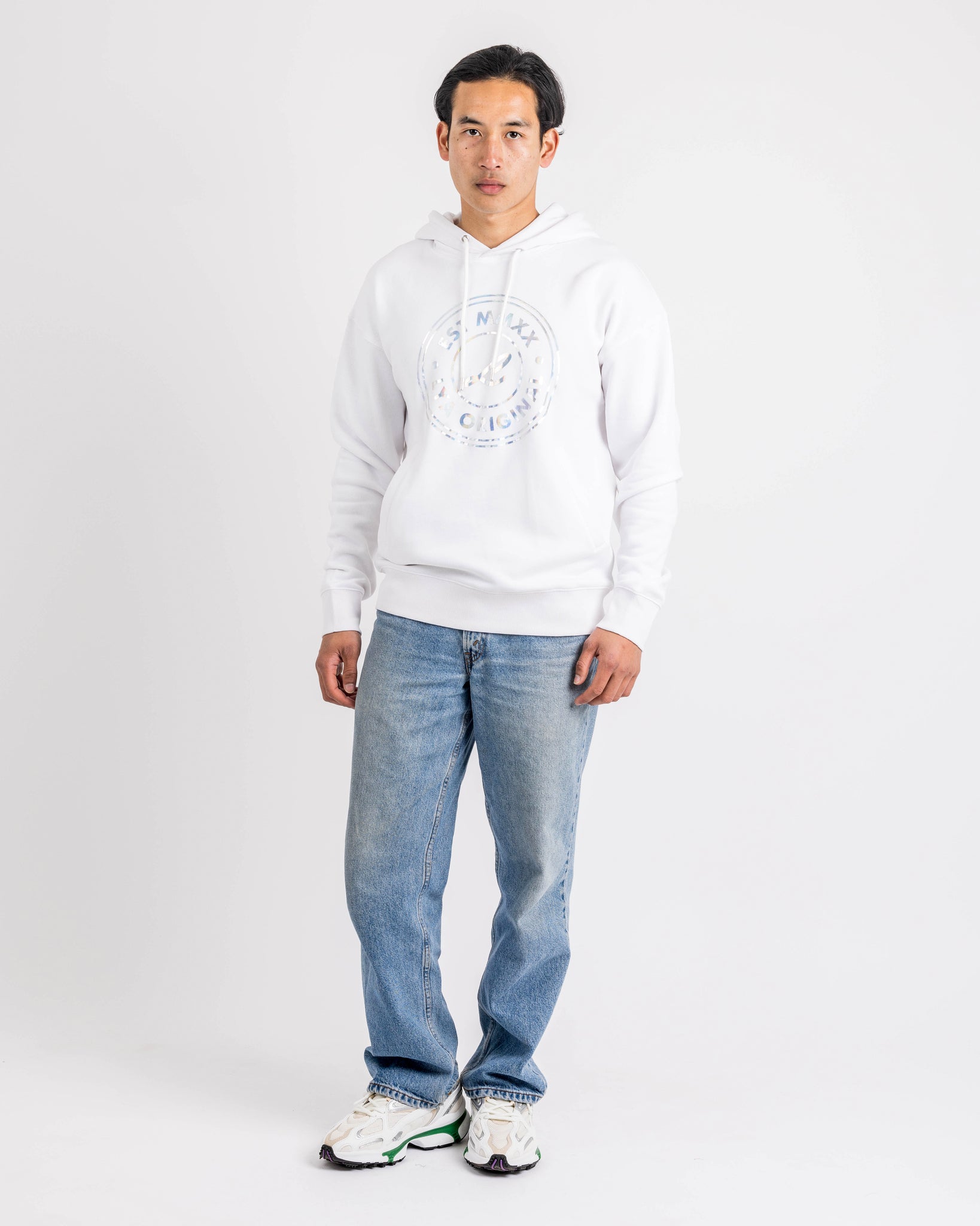 White Graphic Hoodie | Cheap Printed Hoodies | Love You All